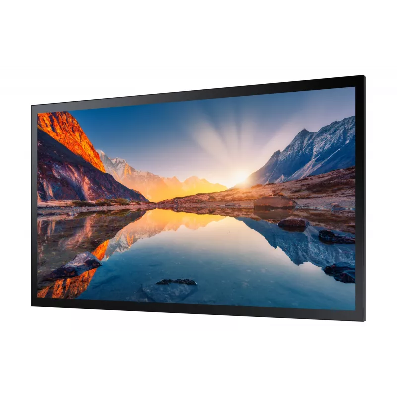 Samsung QM32R-T digitaalne teabekuvar lameekraan 81,3 cm (32 tolli) LCD Wi-Fi 400 cd/m² Full HD Must Puuteekraan Tizen 4.0