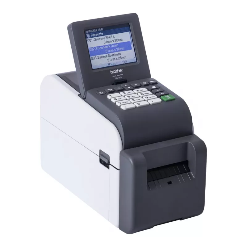 Brother TD-2320DSA300 etiketiprinter, termosiire, 300 x 300 DPI, 152 mm/s, juhtmega Ethernet LAN