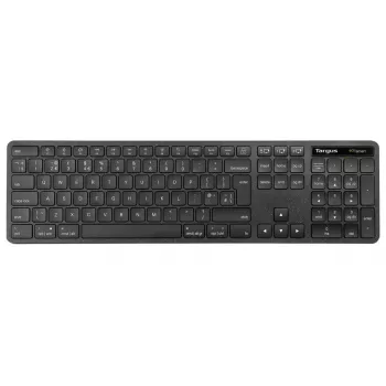 Targus EcoSmart AKB873NO klaviatuur Universaalne RF-juhtmevaba + Bluetooth QWERTY Põhjamaade Must
