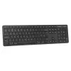 Targus EcoSmart AKB873NO klaviatuur Universaalne RF-juhtmevaba + Bluetooth QWERTY Põhjamaade Must