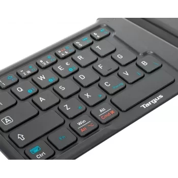 Mini Bluetooth klaviatuur TARGUS AKF003NO QWERTY Nordic Must Universaalne