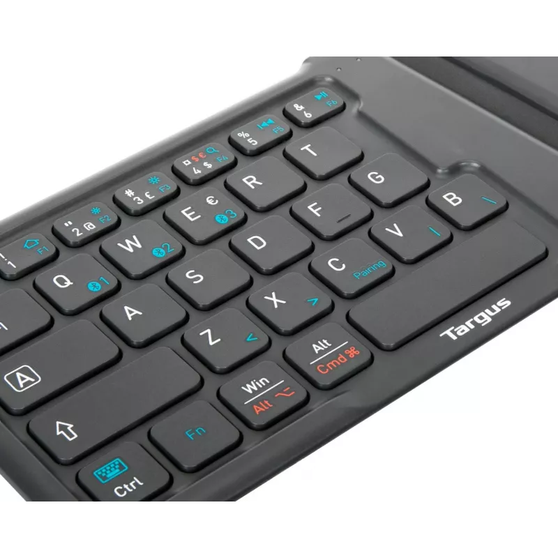 Mini Bluetooth klaviatuur TARGUS AKF003NO QWERTY Nordic Must Universaalne