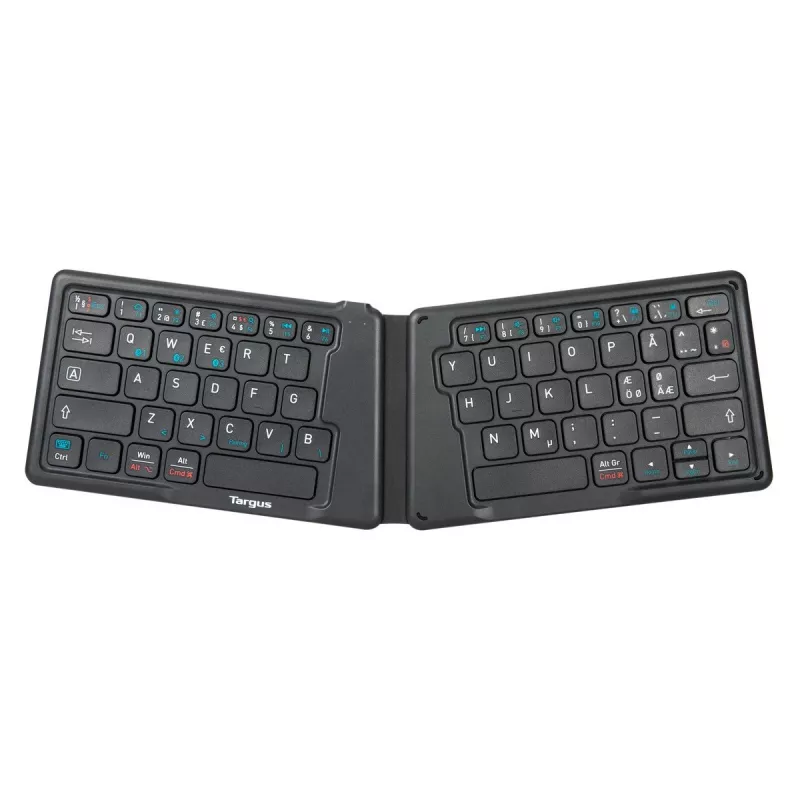 Mini Bluetooth klaviatuur TARGUS AKF003NO QWERTY Nordic Must Universaalne