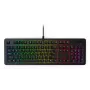 Juhtmega mänguklaviatuur Lenovo K310 — Täissuuruses 100%, USB, USA inglise, RGB-taustvalgustus, must, 1,8 m kaabel