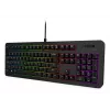 Juhtmega mänguklaviatuur Lenovo K310 — Täissuuruses 100%, USB, USA inglise, RGB-taustvalgustus, must, 1,8 m kaabel