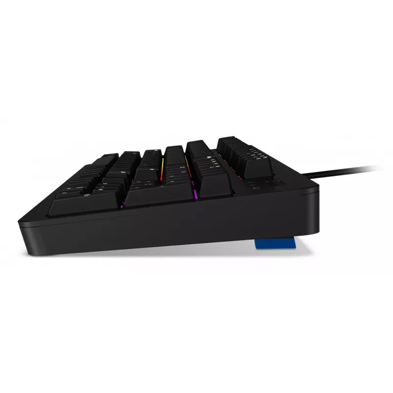 Juhtmega mänguklaviatuur Lenovo K310 — Täissuuruses 100%, USB, USA inglise, RGB-taustvalgustus, must, 1,8 m kaabel