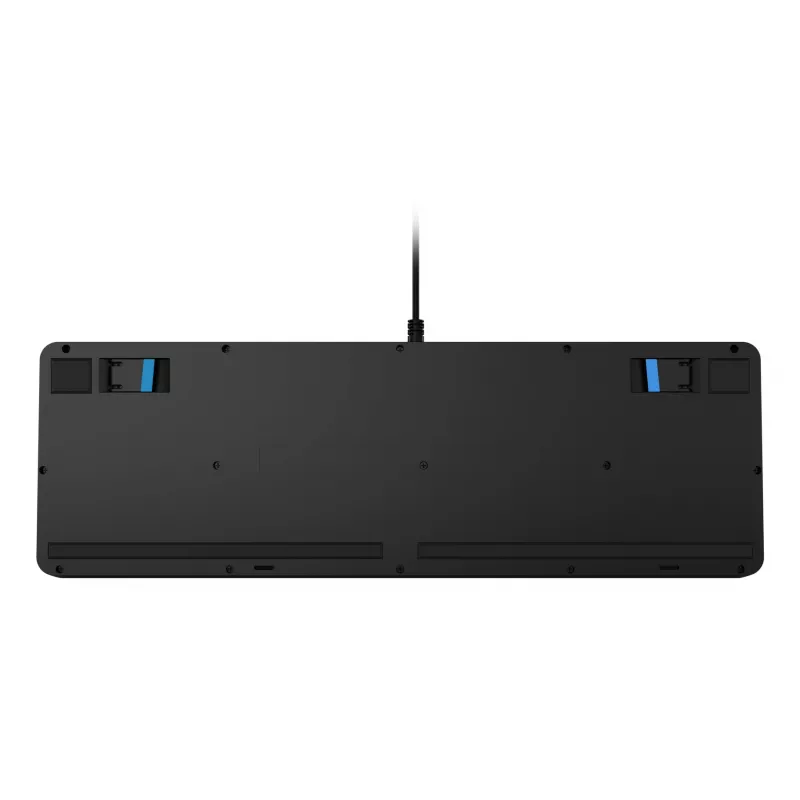 Juhtmega mänguklaviatuur Lenovo K310 — Täissuuruses 100%, USB, USA inglise, RGB-taustvalgustus, must, 1,8 m kaabel