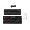 Juhtmega mänguklaviatuur Lenovo K310 — Täissuuruses 100%, USB, USA inglise, RGB-taustvalgustus, must, 1,8 m kaabel