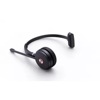 Yealink WH62 Mono UC peakomplekt, traadita, kontor/kõnekeskus, 20–20000 Hz, 80 g, peakomplekt, must