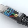 USB-kaabel 4smarts 456267 3m USB C Must 0,48 Gbit/s