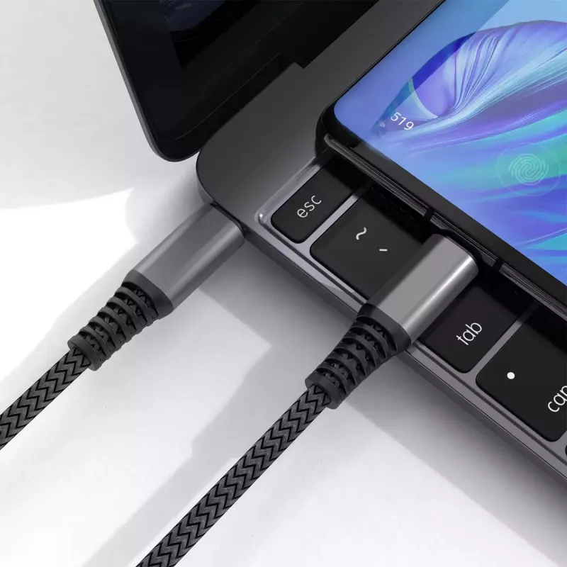 USB-kaabel 4smarts 456267 3m USB C Must 0,48 Gbit/s