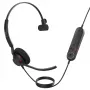 Jabra Engage 40 - (Inline Link) USB-A MS Mono, juhtmega, kontor/kõnekeskus, 50–20000 Hz, 45 g, peakomplekt, must