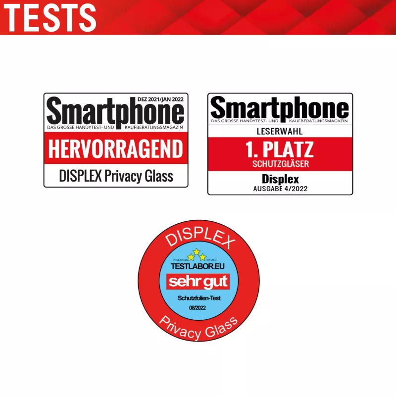 Displex privaatsusekraani kaitse (10H) Apple iPhone 13/13 Pro/14/16e/17e jaoks, öko-paigaldusraam, privaatsusfilter