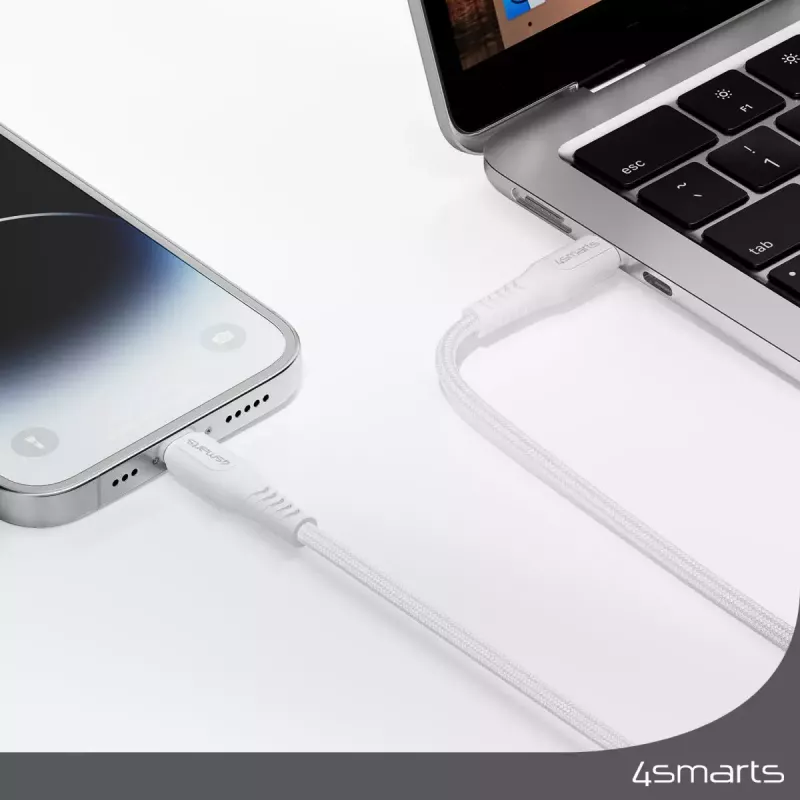 Lightning-kaabel 4smarts 465592 1,5 m USB-C Lightningile