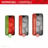 Displexi ekraanikaitseklaas + ümbris Apple iPhone 15-le, Eco paigaldusraam, kriimustuskindel