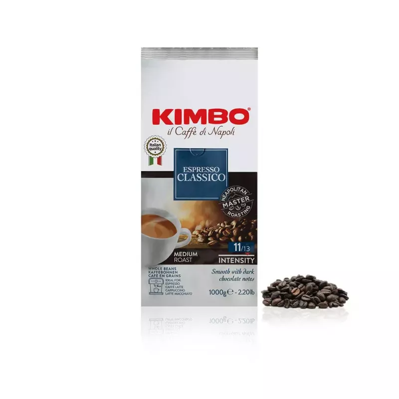 Kohvioad KIMBO 014089 Espresso Classico 1 kg keskmise röstiga