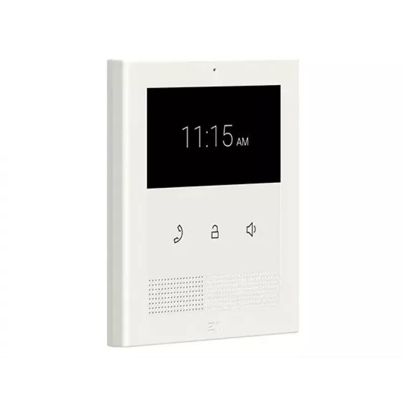Video intercom indoor unit 2N Clip 10.9 cm (4.3 inch) LCD, 480×272, Touch, Valge, Gigabit Ethernet, DC/PoE