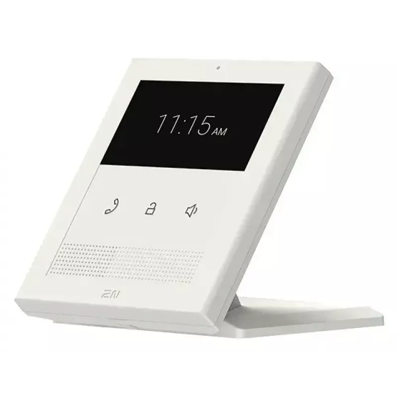 Video intercom indoor unit 2N Clip 10.9 cm (4.3 inch) LCD, 480×272, Touch, Valge, Gigabit Ethernet, DC/PoE