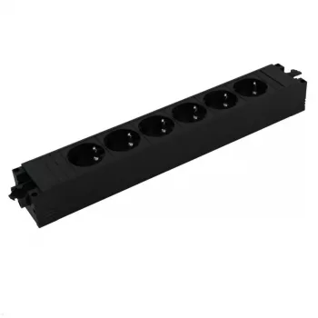 Bachmann STEP BASE 6x pistikupesaplokk GST18 6 vahelduvvoolu pistikupesa 250V 16A