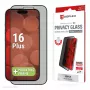 Displexi privaatsusekraani kaitse (10H) Apple iPhone 16 Plus'ile, öko-paigaldusraam, privaatsusfilter