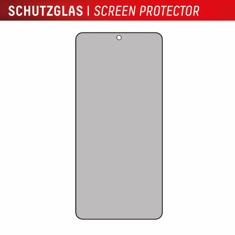 Displexi privaatsusekraani kaitseklaas (10H) Samsung Galaxy S25 Edge'ile, ökokinnitusraam, privaatsusfilter