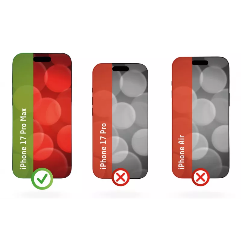 Displexi Premium ekraanikaitseklaas (Full Cover, 10H) Apple iPhone 17 Pro Max jaoks, Eco paigaldusraam, Full Cover