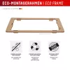 Displex Premium Screen Protector (Full Cover, 10H) Apple iPhone Air, Eco Mounting Frame, Full Cover