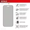 Displex Privacy Screen Protector (10H) Apple iPhone Air jaoks, Eco Mounting Frame, privaatsusfilter