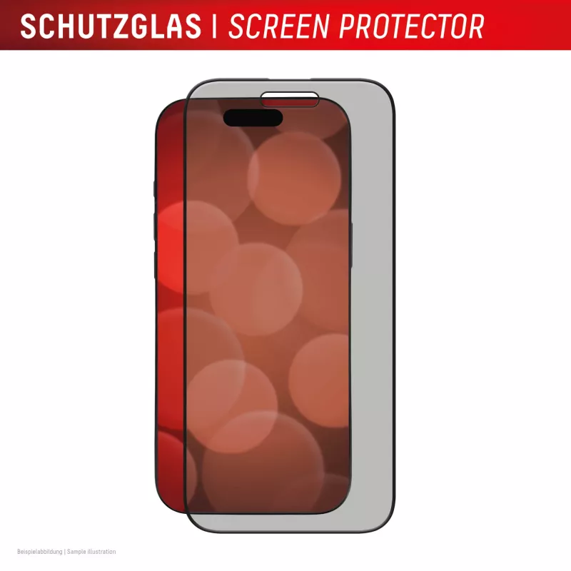 Displex Privacy Screen Protector (10H) Apple iPhone Air jaoks, Eco Mounting Frame, privaatsusfilter