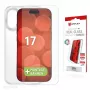 Displexi ekraanikaitse ja ümbris Apple iPhone 17-le, Eco paigaldusraam, kriimustuskindel
