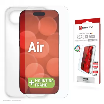 Displexi ekraanikaitse + ümbris Apple iPhone Airile, Eco paigaldusraam, kriimustuskindel