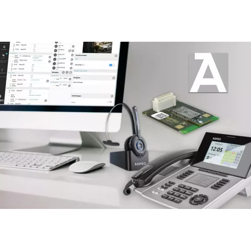 AGFEO ST 56 Silver LCD IP-telefon