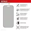Displex privaatsusekraanikaitse (10H) Apple iPhone 16 Pro Max, ökokinnitusraam, privaatsusfilter