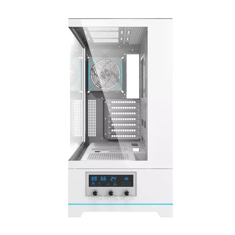 Darkflash DY451 PRO arvutikorpus, ATX, valge