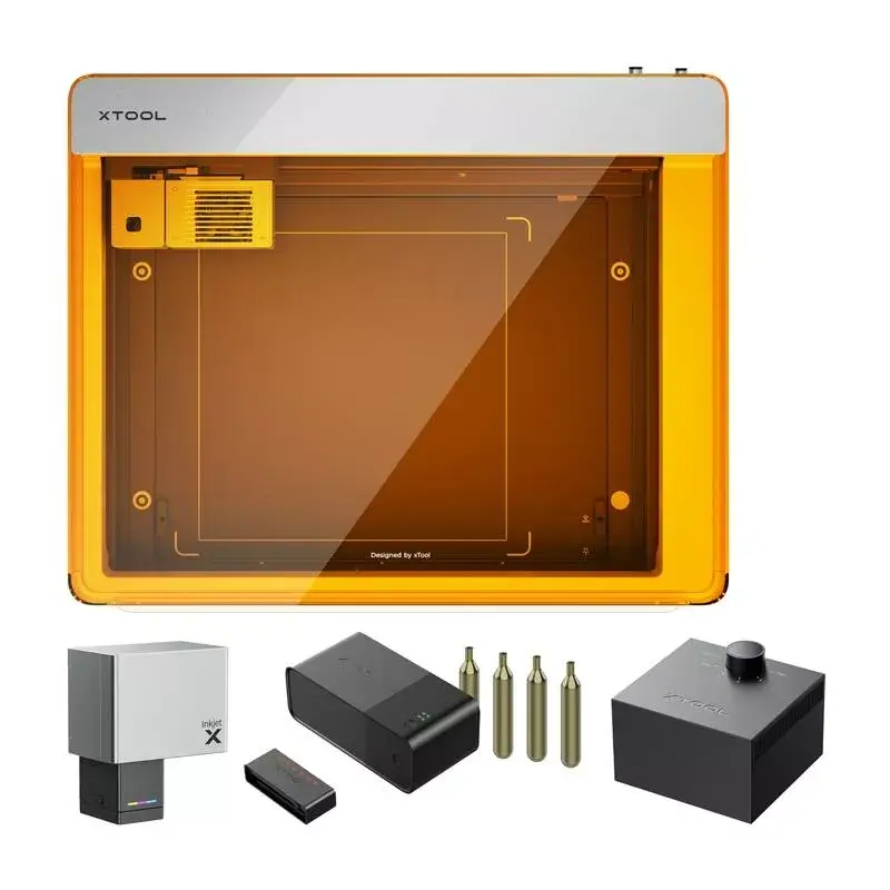 Lasergraveerimismasin xTool M1 Ultra 20W Deluxe komplekt — 20W laser, lauaarvuti graveerija/lõikur