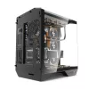 Arvutikorpus Darkflash DY470 Full Tower — must, SPCC, toetab ITX/ATX, HDD 3.5 tolli/2.5 tolli, 1x taga 120 mm, 120 mm küljeventilaatorid