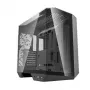 Arvutikorpus Darkflash DY470 Full Tower — must, SPCC, toetab ITX/ATX, HDD 3.5 tolli/2.5 tolli, 1x taga 120 mm, 120 mm küljeventilaatorid