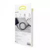USB-A–Lightning kaabel Baseus CALKLF-C19 2 m — alumiiniumkorpus, 1,5 A, must/punane