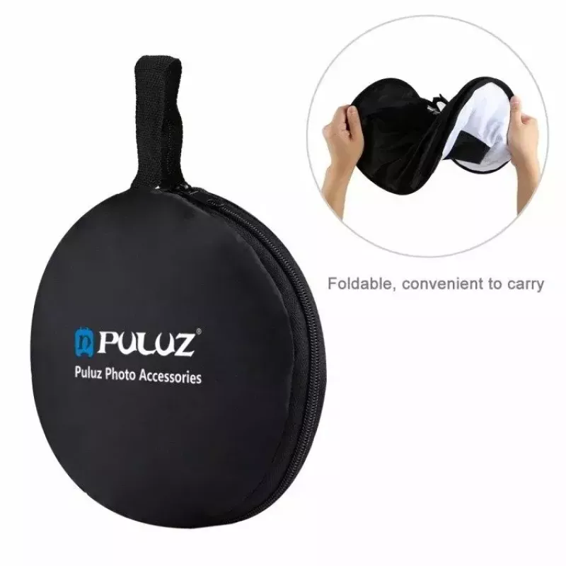 Softbox hajuti Puluz PU5145 45 cm ümmargune kerge fotograafia valgustuse jaoks