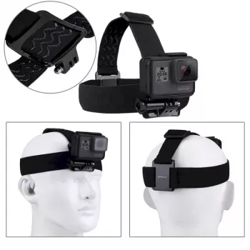Tegevuskaamera kinnitusadapter Puluz universaalne peakinnitus GoPro HERO9 ühilduvatele raamidele ja korpustele