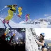 Tegevuskaamera kinnitusadapter Puluz universaalne peakinnitus GoPro HERO9 ühilduvatele raamidele ja korpustele