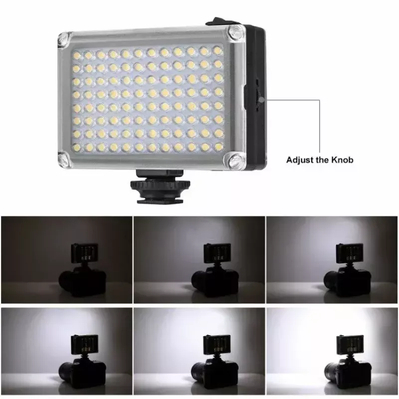 Puluz PU4096 LED-video/fotovalgusti, 860 lm