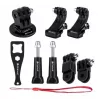 Tarvikute komplekt Puluz PKT11 sportkaameratele — 20 osa, ühildub Osmo Action 5 Pro