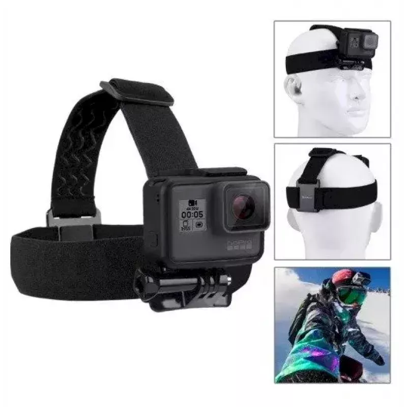 Tarvikute komplekt Puluz PKT11 sportkaameratele — 20 osa, ühildub Osmo Action 5 Pro