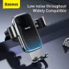 Passiivne hoidik Baseus Glaze Gravity Mobiiltelefon Must