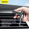 Passiivne hoidik Baseus Glaze Gravity Mobiiltelefon Must