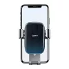 Passiivne hoidik Baseus Glaze Gravity Mobiiltelefon Must