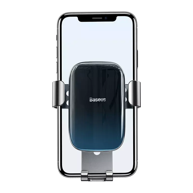 Passiivne hoidik Baseus Glaze Gravity Mobiiltelefon Must