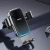 Passiivne hoidik Baseus Glaze Gravity Mobiiltelefon Must