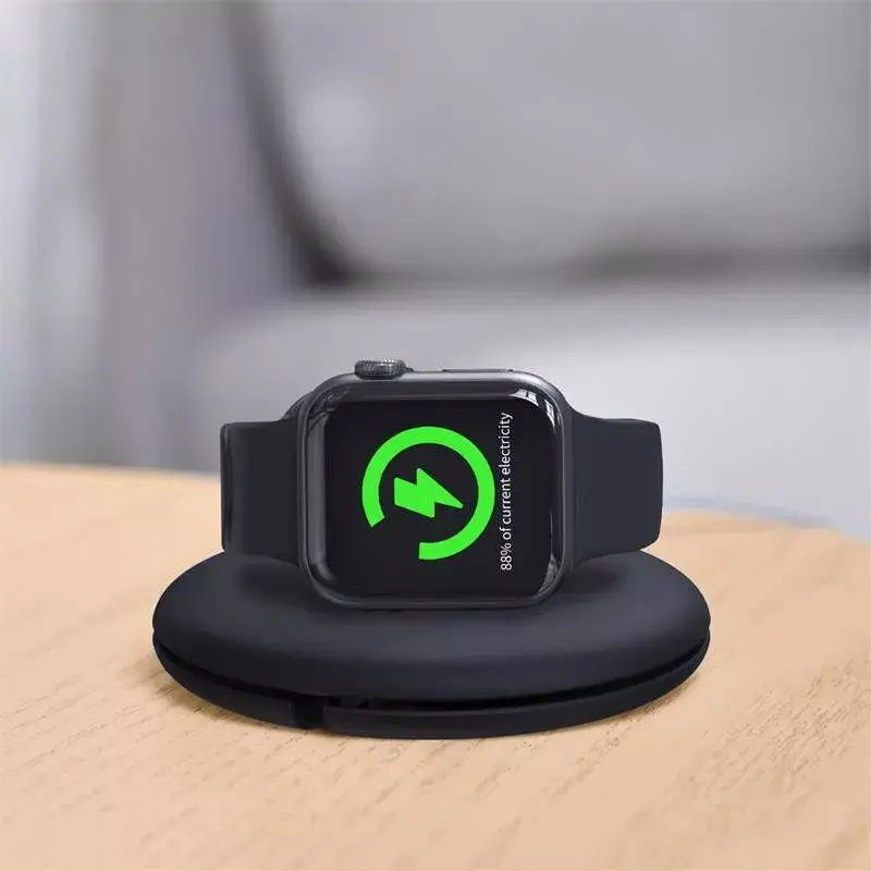 Baseus'i korraldaja Apple Watchi laadijale ACSLH-01 – must, alus magnetilisele laadimiskettale